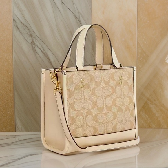 Coach Lunar New Year Dempsey Tote 22 With Dragon Style CP481 - Picture 5 of 6